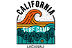 Logo california surf camp lacanau